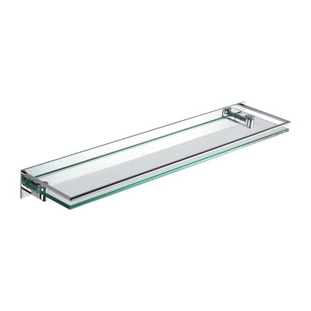 GINGER 24" Gallery Rail Shelf in Polished Chrome 2835T-24/PC